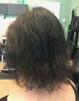 Before Keratin and Extensions