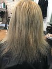 Before Keratin and Extensions