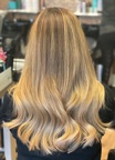 After extensions, Curled