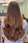 Xtra long thick, even hair, after having extensions
