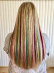 Various colors can be used for extensions